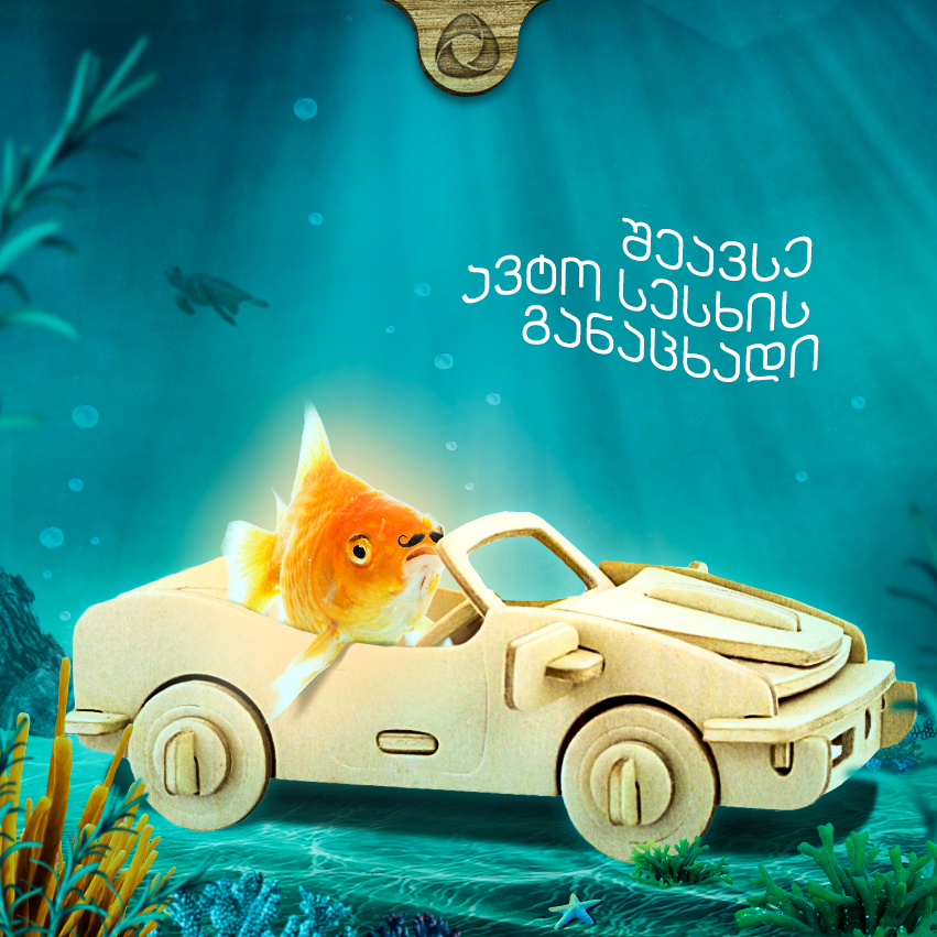 CFI Golden Fish დამზადებულია Smart Web-ის მიერ